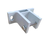 White Baked Enamel Awning Wall Mount Bracket Aluminum Alloy Accessory
