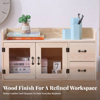 Multi-Compartment Desk organizer Minimalist Design Desktop Organizer Multifunctional