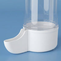 Automatic Water Dispenser Bird Waterer, Large Capacity Small Bird Waterer and Bird Drinking Bottle, Hanging Parrot Water Dispenser Unit