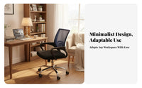 Mesh spine support rotating Chair seamless Rolling Office Furniture Support for Adults