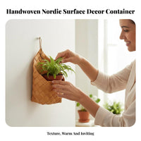 Semi-Circle vertical Vase Indoor & Outdoor Use Home Decor Item Space-Saving