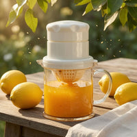 Manual Hand Juicer Measuring Marks Lemon Lime Juicer Side Handle