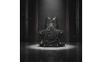 Star-Shaped Bag Structured Celestial Handbag Embossed Backpack for Cosplayers, Night Outings