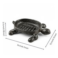 Aquatic Soap Dish Retro Cast Iron Soap Tray Sturdy Duty for Salon, Hotel