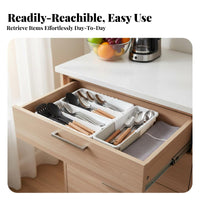Expandable Cutlery Organizer adaptable Use Expandable Cutlery Holder for Cooks