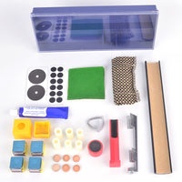 台球杆皮头修理器杆头更换套装斯诺克桌球杆工具台球用品配件