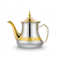Loop Handle Moroccan Coffee Pot Stainless Steel Coffee Pot Easy to Clean