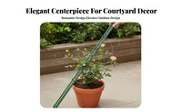 Garden Arbor assists Climbing Plants Arbor with Gate Weather-Resistant adaptable for Homeowners, Gardeners, Backyard, Patio
