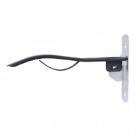 Wall-Mounted Saddle Rack Black Foldable Saddle Rack Easy to Install Stable Storage