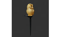 Garden Stake Light with Sunlight Collector Animal Owl Garden Stake Lamp Decorative Owl Ornament for Gardeners, Homeowners, Flower Bed, Lawn
