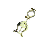 Portable Music Sheet Clip for Clarinet and Oboe - Gold Color