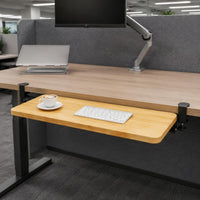 Folding Desk Extender Foldable Arm Rest Tray Bracket Extendable for Home Office