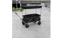 Wagon Canopy Covering Wagon Shade Cover Lightweight Canopy with Poles for Camping