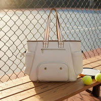 Pickleball Racket Bag Structured Pickleball Side Bag Pockets