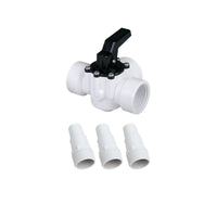 Three-Way Diverter Valve Manual Pool Diverter Valve High-Current for Plumbers