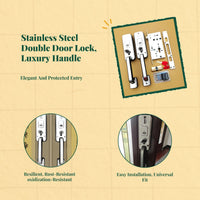 Stainless steel security lock
