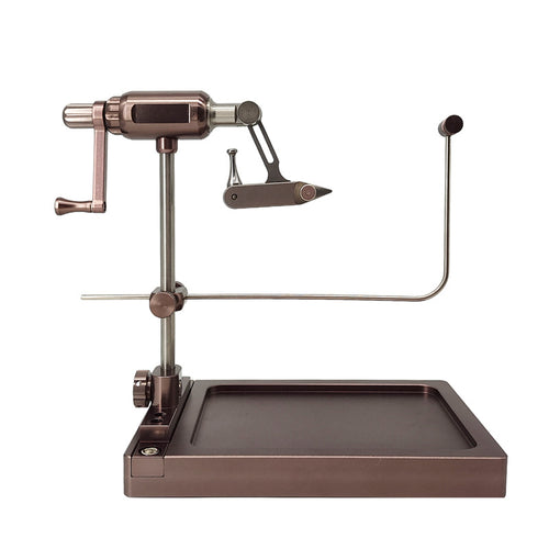 360-Degree Rotating Fly Tying Vise with Tool Set