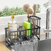 Detachable Sponge Rack for Kitchen Sink Edge, Countertop Storage Rack