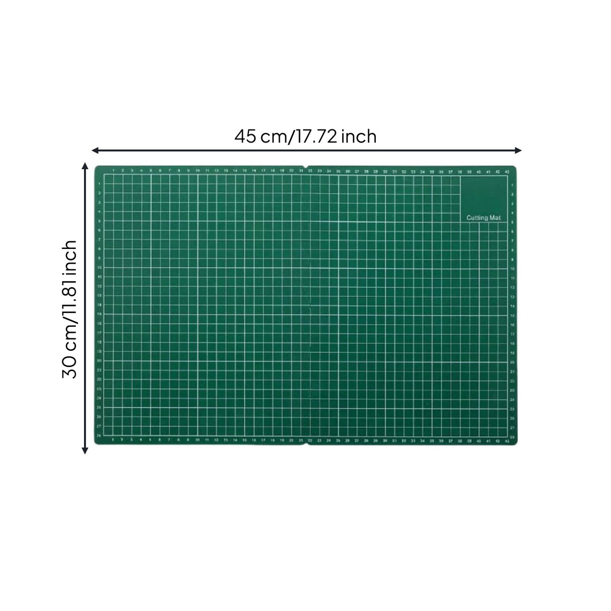 Foldable Mat Thick & Long-Lasting A3-Sized Gridded Board Portable