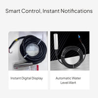 Water Level Transmitter with Immersible Probe, IP68