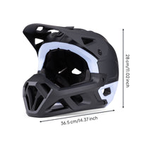 Full-Face Mountain Bike Helmet Ventilated Design Downhill Bike Helmet for Adults