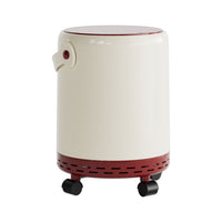 JMJM Trash Can for Home Living Room 2026 New Luxury High-end Movable Large Capacity Bedroom Office Wastebasket