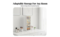 Multi-Tier Cosmetic Cart Large Capacity Rolling Drawer Cart Removable Drawers