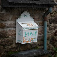 Iron Wall Mailbox Rust Resistant Home Decor for Garden