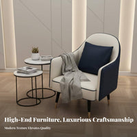 Curved Sectional Couch Luxurious Design Reception Sofa Minimalist Aesthetic Configurable for Office Managers, Homeowners