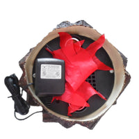 Wooden Flame Lamp Simulated Electronic Flame Lamp New LED Flame Lamp for Haunted House Party Stage Effect