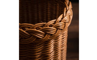 Handcrafted Basket with Hare Detail | Cute, Woven Basket with Bunny, for Holiday Display