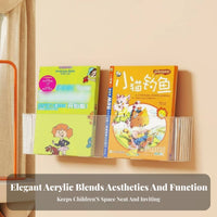 wall-mount surface-mounted Picture Book Rack toolno-drill installation wall-mount surface Shelf Easy to Install