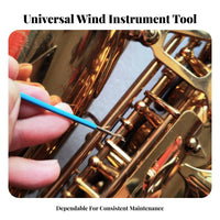 2 Pieces Double-endedFunction Ends Coil Hook Tool Versatile Wind Instrument Repair Kit Long-Lasting Musical Accessory Easy to Use for Musicians, Music Students, DIY Enthusiasts, Workshop, Emergency Repairs, Home Studio