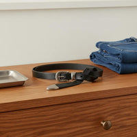 Simple Fashion Aesthetic Vintage Leather Belt Soft Feel Silver Buckle Belt Lightweight for Jeans