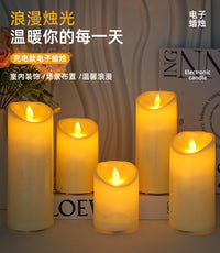 USB充电蜡烛仿真蜡烛灯婚庆KTV会所装饰灯led电子蜡烛灯跨境蜡烛