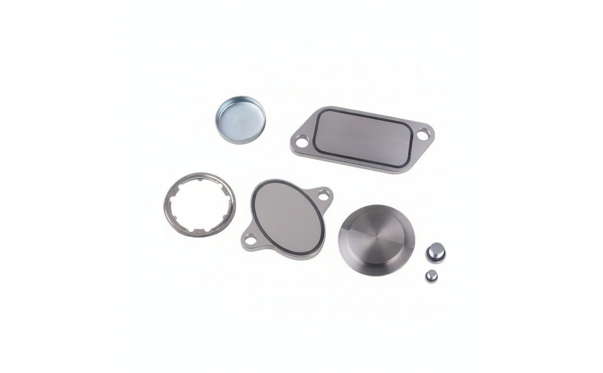 Aluminum EGR Plug Kit Machined EGR Delete Kit for Mechanics