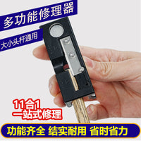 Multi-functional Billiard Cue Tip Repair Tool