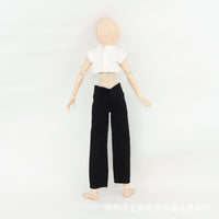 1/12兵人衣服配件裤6寸figma可动人偶手办模型shf素体休闲直筒裤