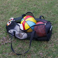 Large Capacity Sports Backpack for Basketball and Soccer, Yoga and Fitness Training, PVC Durable