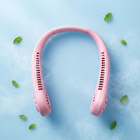 Lightweight U-Shaped Neck Fan Quiet Bladeless Neck Fan 360° Air Circulation Cooling Device