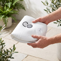 Round Water Weight Bag for Outdoor Umbrella Base, Beach Flagpole, and Moxibustion Stand