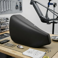 Metal Left Side Battery Cover Easy to Install Left Battery Side Cover Black Sleek