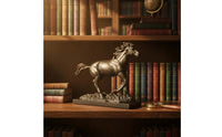 Finely Detailed Astrological Horse Sculpture Fine Workmanship Astrological Horse Figurine Elegant Design for Business Owners, Desk, Office