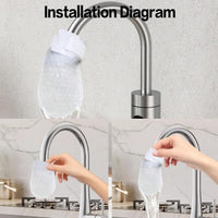 New Faucet Filter Cotton Bag Multiple Sizes Kitchen Sink Cotton Filter