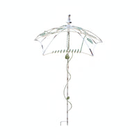 Umbrella Trellis Metal Plant Support with Canopy Space-Saving for Patio, Balcony