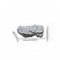 Miniature Rock Ornament Layered Texture Dollhouse Rock Scenery Natural-Looking