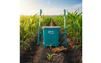 Manual Dispenser Ergonomic Design Point Built-in Screen Farming Equipment for Gardeners, Vegetable Garden