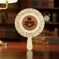 Decoding Wheel with Handle Detective Compact Wheel Circle for Tabletop Games