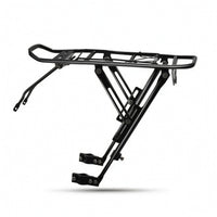 Long-Lasting Cycle Rear Rack Lightweight Bike Cargo Carrier Sturdy Rear Luggage Rack Universal for Commuting