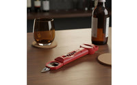 Multifunctional Bottle Opener Non-Slip Grip Multifunctional Opener Tool Manual Corkscrew for Seniors, Home Bar, Picnic, RV Travel